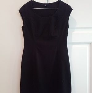 Black Banana Republic Shift Dress.